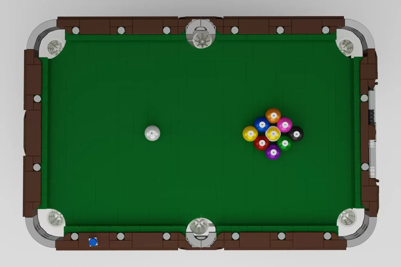 Vintage Billiards Table LEGO® Ideas Project Reaches 10,000 Supporters (10000) ,  vintage billiards table legor ideas projec…