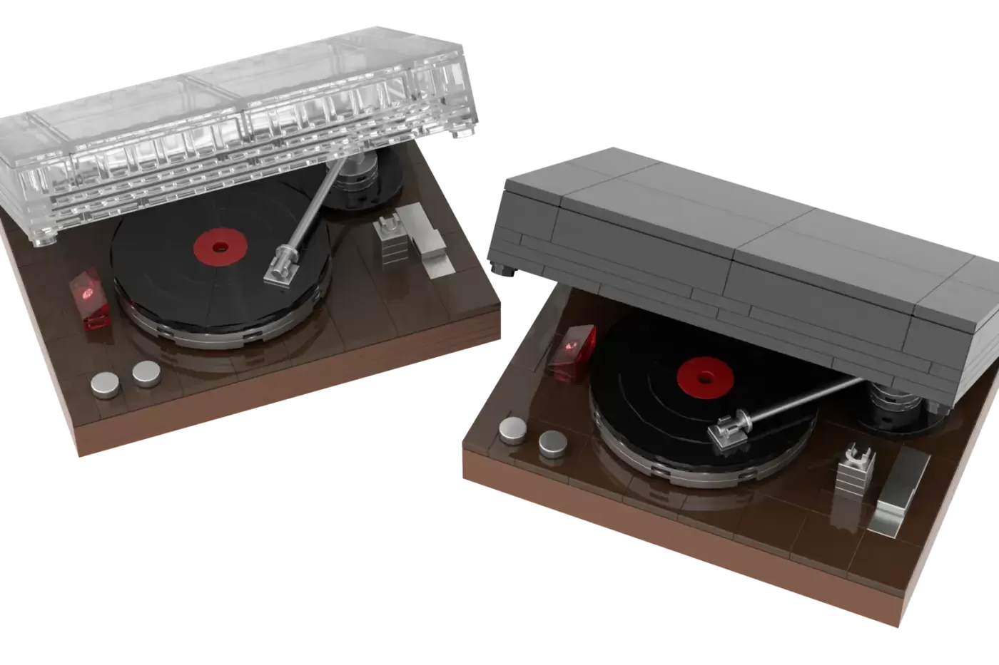 Vinyl Record Player LEGO® Ideas Project Hits 10,000 Supporters (10000) — vinyl record player legor ideas project hits supp…